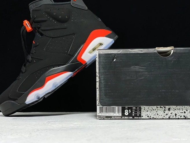 Cheap Husky Retro OG Infrared 6 Black Air Jordan 384664-060 0727
